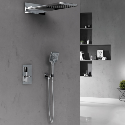 Душевая система Vincea VSFW-103TCH встраиваемая в стену с термостатом
