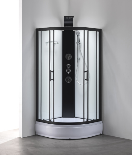 Душевая кабина Taliente TA-100CB 100х100 четверть круга без крыши ориентация универсальная - фото 2