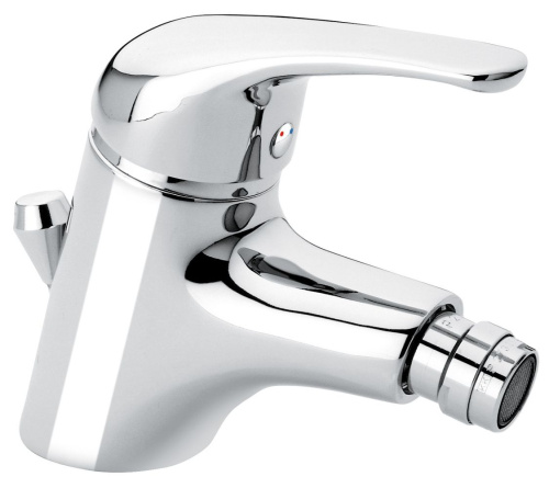 Смеситель Emmevi Ambra 9004/BC на биде белый/хром