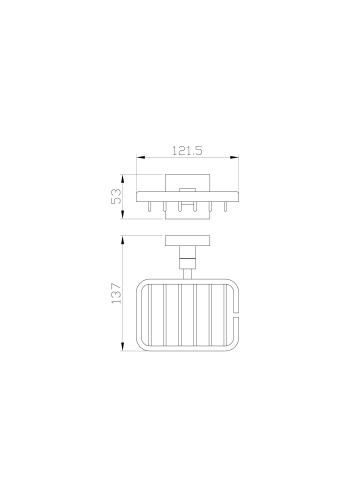 Мыльница с держателем Wonzon & Woghand Polo WW-8924-DG - фото 2