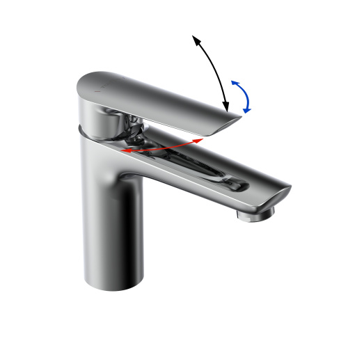 Смеситель Tokito MISAWA TOK-MIS-1011 на раковину хром - фото 3