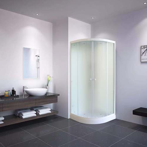 Душевая кабина Parly Bianco EB931 90х90 четверть круга с крышей ориентация универсальная - фото 2