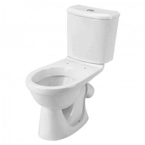 Унитаз-компакт напольный с бачком Santek Бореаль 1WH302147 белый с сиденьем микролифт каскадный смыв - фото 2