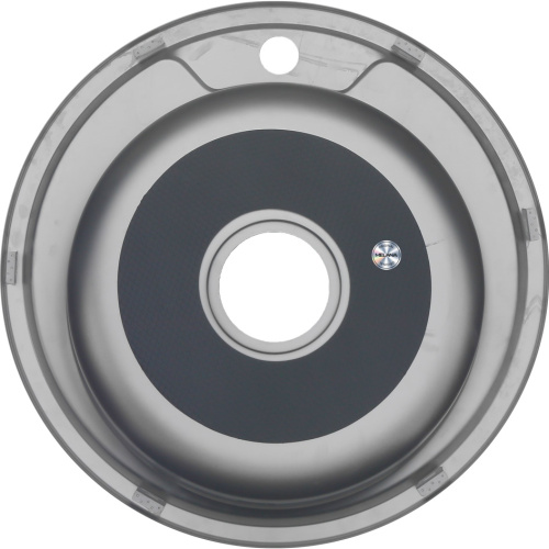 Кухонная мойка Melana 246N(*15) 49х49 цвет хром поверхность глянцевая - фото 3