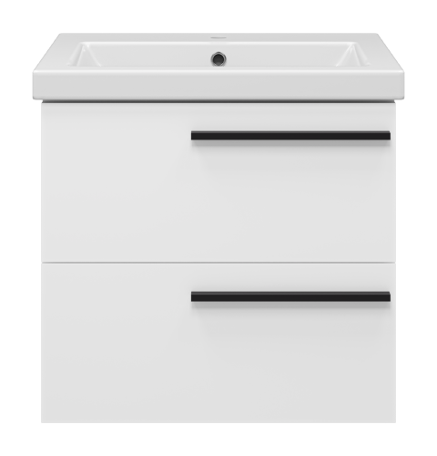 Тумба под раковину Misty Ненси П-Нен-09060-012Я 57х45х52 подвесная - фото 2