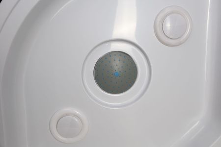 Душевая кабина Niagara Eco E90/80/40L/TN 90х80 асимметричная с крышей ориентация левая