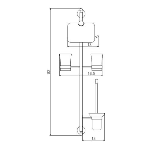Стойка Savol S-00C05 - фото 3