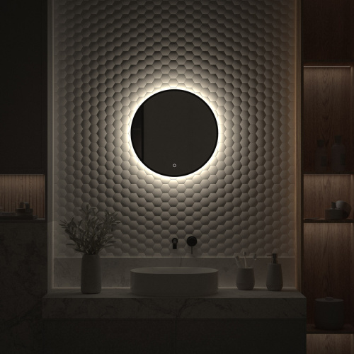 Зеркало в ванную Defesto AURA DF 2982S 50х50 - фото 5