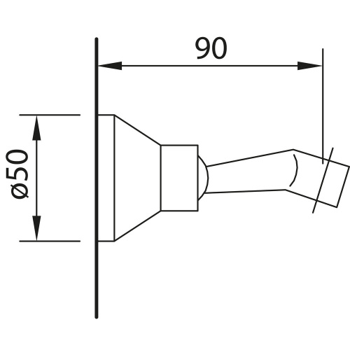 Держатель для душа Clever ANTIGONA 61774 - фото 2