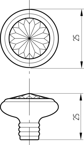 Ручка  для мебели Migliore RAVENNA 27216 - фото 2