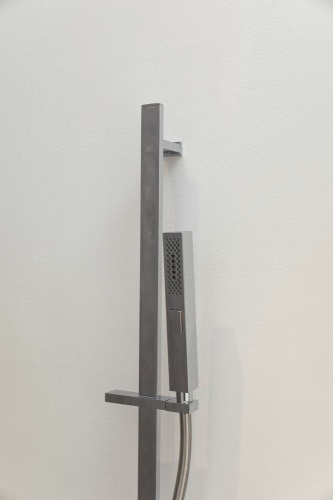 Душевой гарнитур Allen Brau Infinity 5.21021-00 настенный хром - фото 4
