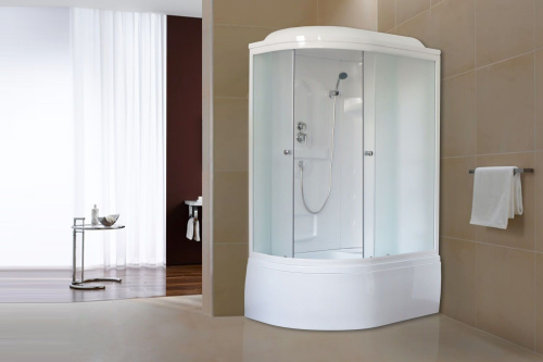 Душевая кабина Royal Bath BK RB8120BK1-M-R 120х80 асимметричная с крышей ориентация правая - фото 2
