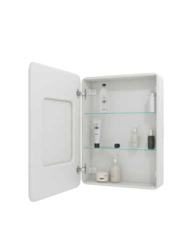 Зеркало-шкаф Континент Elliott МВК017 60х15х80 подвесной цвет белый - фото 4