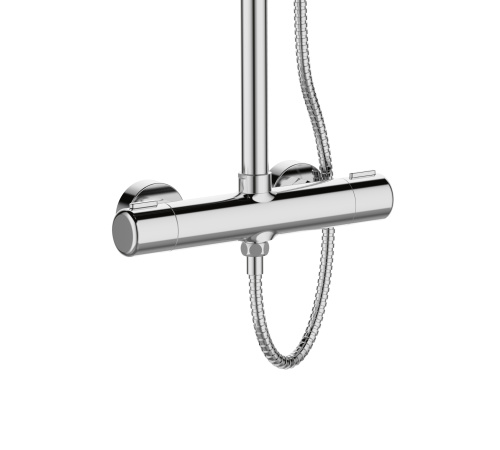 Душевая стойка Orange Thermo T02S4-912cr настенная цвет хром с термостатом - фото 3