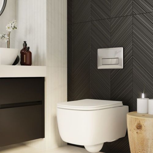 Клавиша смыва механическая IDDIS Unifix UNI41CHi77 цвет хром - фото 2