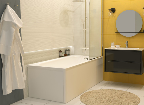 Ванна стальная ВИЗ Donna vanna DV-69901 160х70 пристенная прямоугольная с каркасом - фото 4