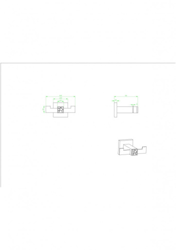 Крючок CeramaLux Venezia 88601A-1 - фото 2