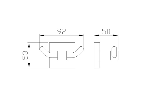 Крючок Wonzon & Woghand Polo WW-8925-DG - фото 2
