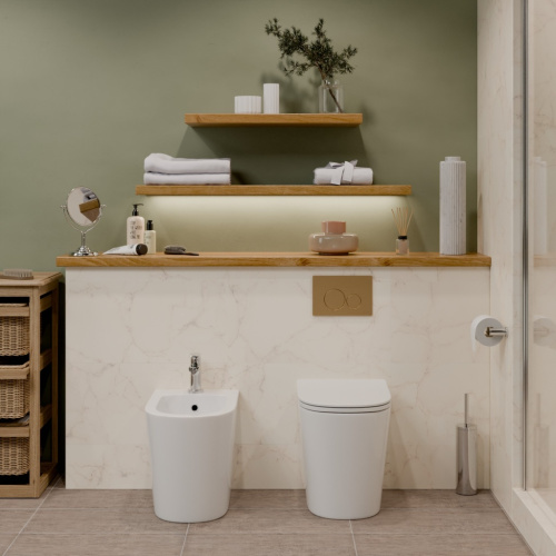 Биде Iberica Blanca Burgos bide IB.BRA.B32 напольное - фото 4