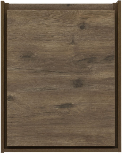 Тумба под раковину Aquanet Милан 00339963 42х23х54 подвесная цвет темное дерево - фото 4