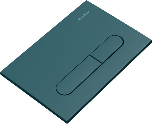 Клавиша смыва механическая Allen Brau 9.2PR01.PT цвет зеленый - фото 2