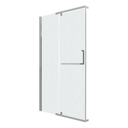 Душевая дверь Grossman Pragma 100.K33.03.120.10.02 120х195 стекло текстурное профиль хром глянцевый - фото 2