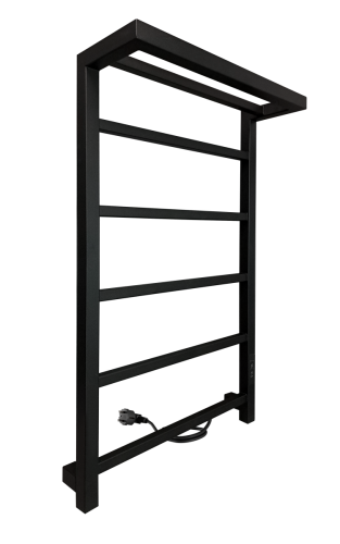 Полотенцесушитель электрический Indigo Forma LEF80-50BRRt 55х80 черный - фото 3