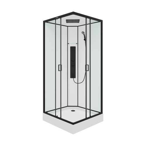 Душевая кабина Parly AMI AMI Quadro 90х90 квадратная с крышей ориентация универсальная - фото 2