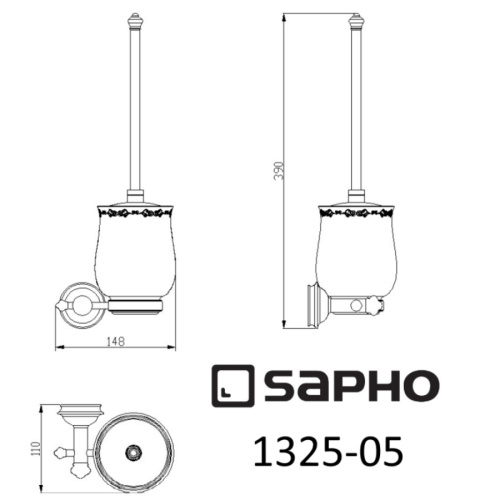 Ершик Sapho ASTOR 1325-08 - фото 3