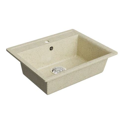 Кухонная мойка Maretti KT565-BE 57х50 цвет бежевый поверхность матовая - фото 4