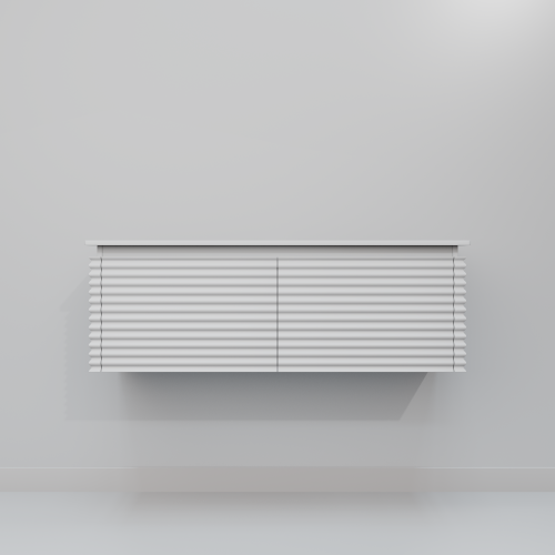 Тумба с раковиной Art Decco Jacqueline (Жаклин) AJC12W34D200 120x45x40 подвесная цвет белый - фото 4