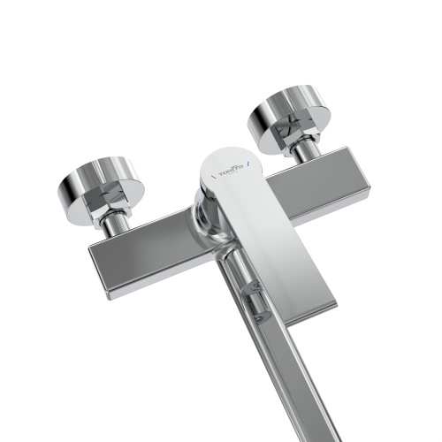 Смеситель для ванны Tokito URAYASU TOK-URA-1015 настенный хром - фото 3