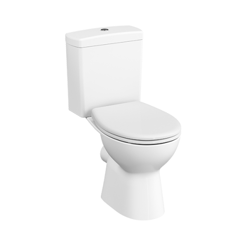 Унитаз напольный с бачком Vitra S10 9864B003-7201 белый с сиденьем микролифт безободковый смыв торнадо