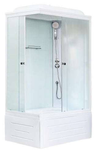 Душевая кабина Royal Bath ВР RB8120BP5-WC-R 120х80 прямоугольная с крышей ориентация правая