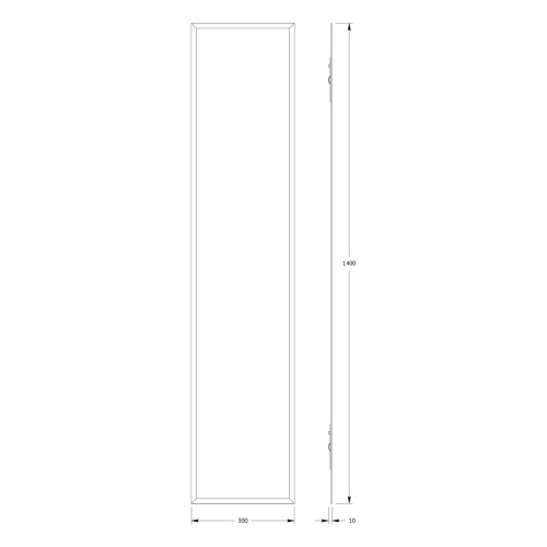 Зеркало в ванную Evoform Comfort BY 0945 30х140 - фото 2