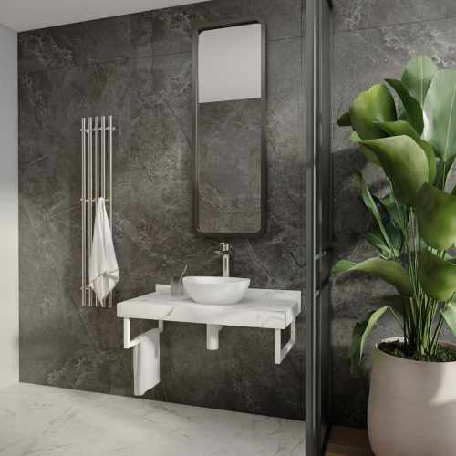 Столешница Teymi Helmi T150110 100х50 подвесная цвет белый - фото 3