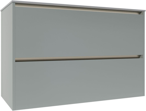 Тумба под раковину Allen Brau Activity 1.34014.PWM 100х46х65 подвесная цвет белый/зеленый