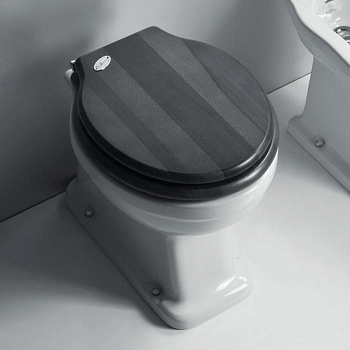 Чаша унитаза приставная Simas Londra LO911bi цвет белый без бачка и сиденья душевой смыв