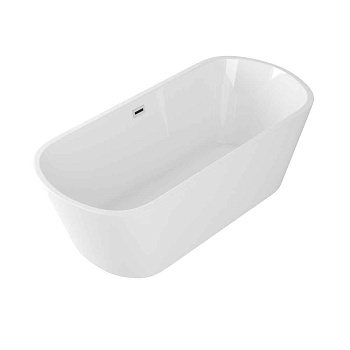 Ванна акриловая Grossman Forta GR-1502 180х80 отдельностоящая овальная с каркасом