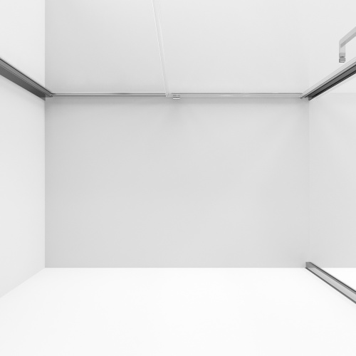 Боковая стенка Niagara Nova NG-A100-34 100х195 стекло прозрачное профиль хром глянцевый - фото 4