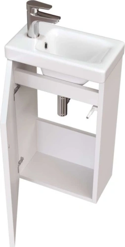 Тумба TA-MBO-40PR-blanco 40x22x65 + Раковина P-UM-COM40/1 Taliente - фото 3