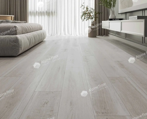 Кварцвиниловая плитка Alpine Floor Easy Line ECO 3-19 Дуб Полярный толщина 0.3 см 43 класс 1219,2х184,15 - фото 5