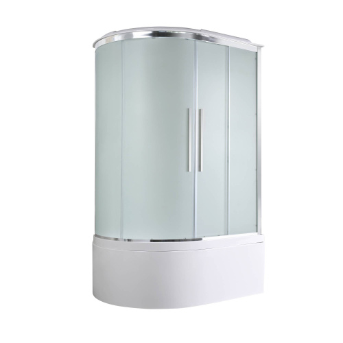 Душевая кабина AvaCan EM EM5811RLED 110х80 асимметричная с крышей ориентация правая - фото 3