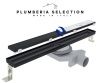 Душевой лоток Plumberia Selection PSL LINEAR PSL90NO 90х5 черный