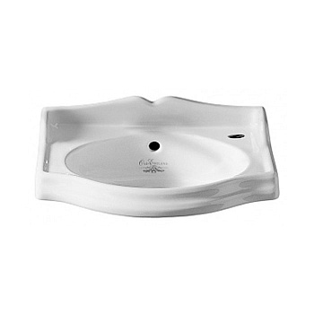 Раковина из санфаянса Simas Arcade AR035bi*1dx 38х28 подвесная цвет белый 1 отверстие под смеситель