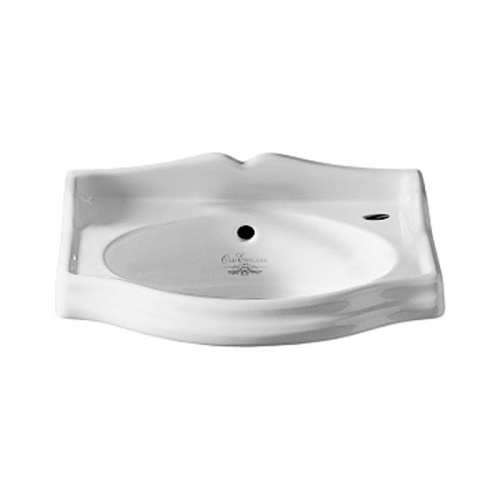 Раковина из санфаянса Simas Arcade AR035bi*1dx 38х28 подвесная цвет белый 1 отверстие под смеситель