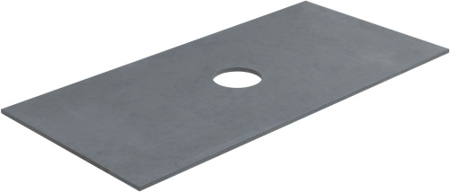 Столешница Allen Brau Liberty 1.33008.G 86х42 накладная цвет серый - фото 3