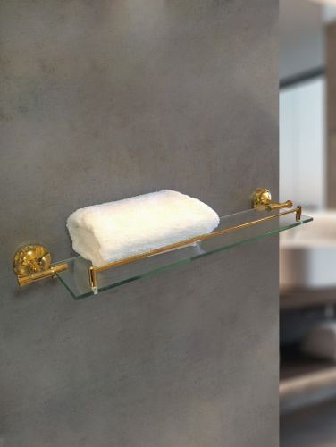 Полка в ванную комнату AltroBagno Corposso AltroBagnoCorposo082805Gl - фото 2