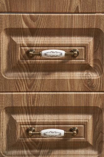 Шкаф-пенал Stella Polar Кармела SP-00000193 36х30х190 цвет коричневый - фото 5