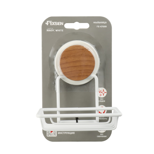 Мыльница Fixsen Magic white FX-47009 - фото 2